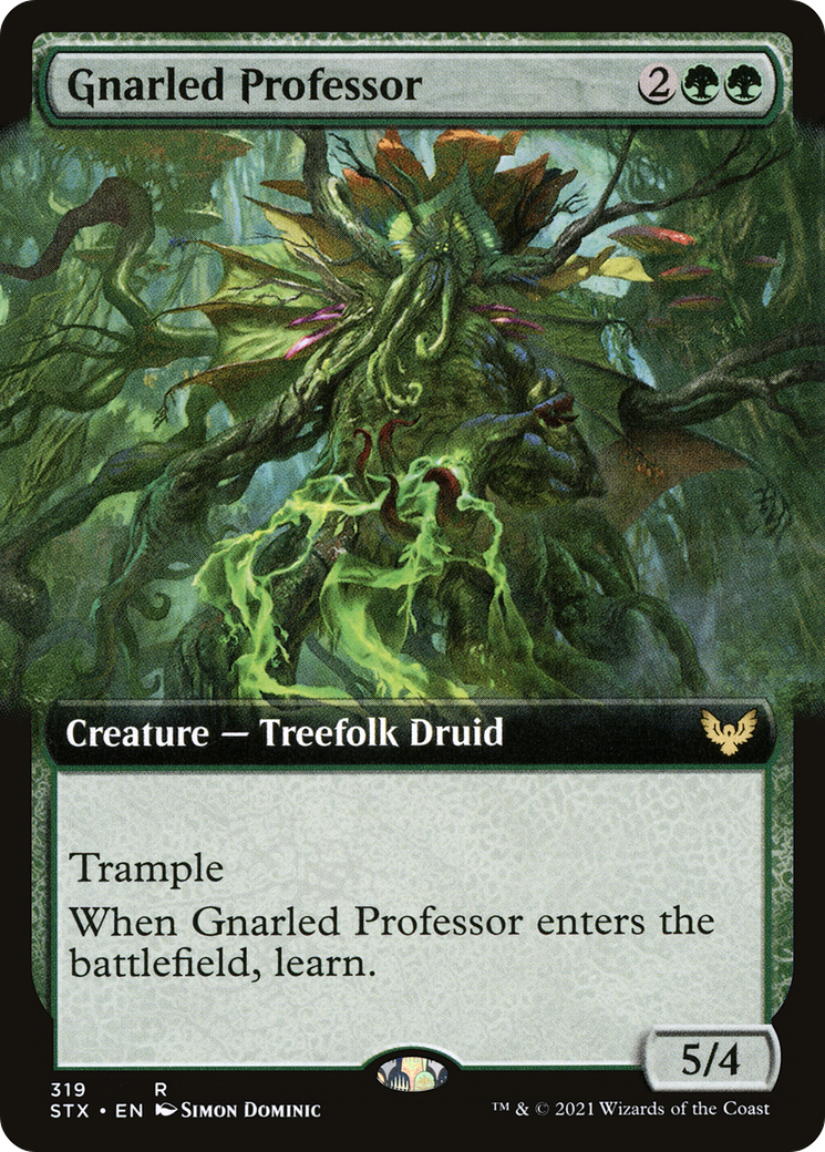 Gnarled Professor (Extended) [Strixhaven: School of Mages]