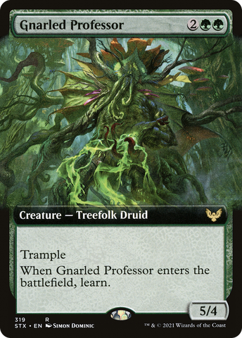 Gnarled Professor (Extended) [Strixhaven: School of Mages]