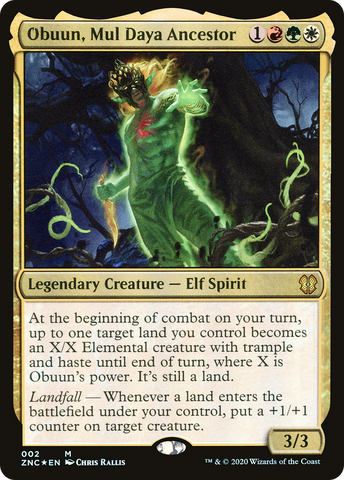 Obuun, Mul Daya Ancestor [Commander: Zendikar Rising]