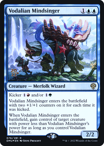 Vodalian Mindsinger [Dominaria United Prerelease Promos]