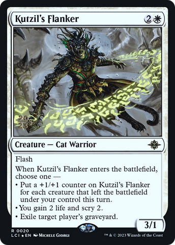 Kutzil's Flanker [The Lost Caverns of Ixalan Prerelease Cards]