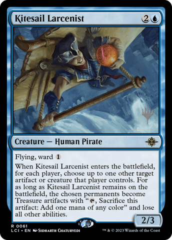 Kitesail Larcenist (Promo Pack) [The Lost Caverns of Ixalan Promos]