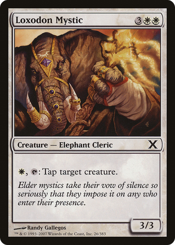 Loxodon Mystic [Tenth Edition]