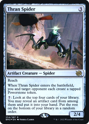 Thran Spider [The Brothers' War: Prerelease Promos]