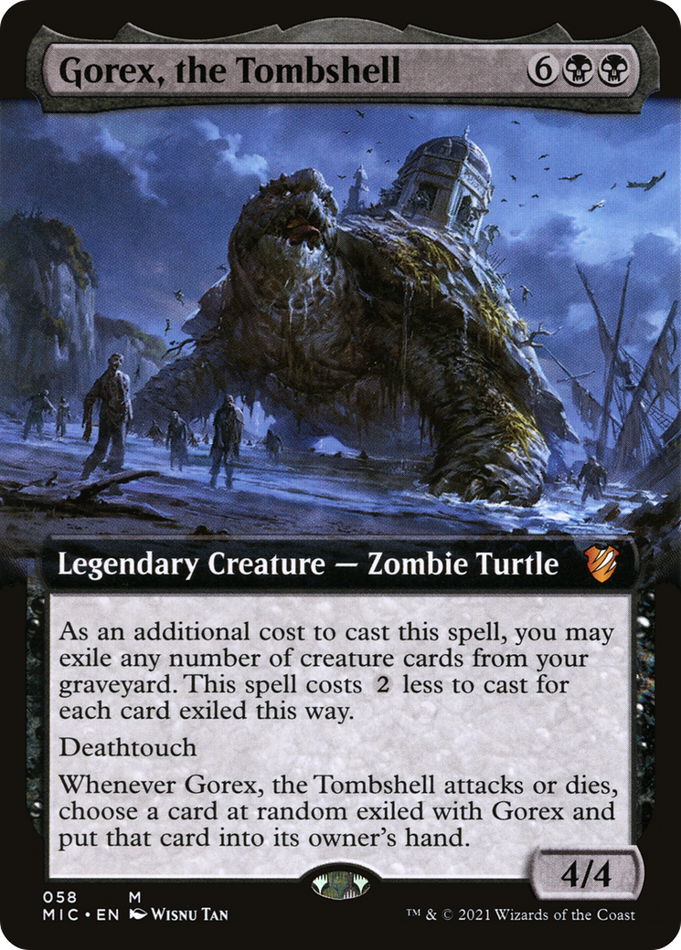 Gorex, the Tombshell (Extended) [Innistrad: Midnight Hunt Commander]