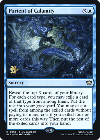 Portent of Calamity [Bloomburrow Prerelease Promos]