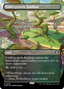 Undergrowth Stadium (Borderless Alternate Art) [Commander Masters]