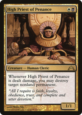 High Priest of Penance [Gatecrash]