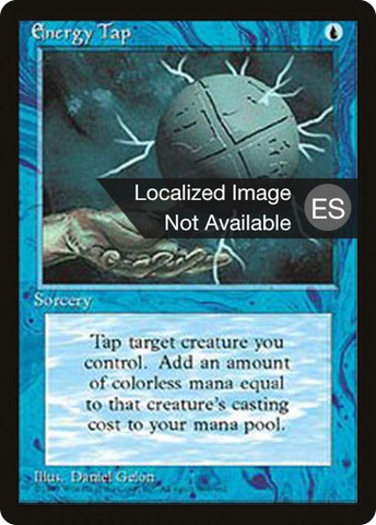 Energy Tap [Fourth Edition Foreign Black Border]