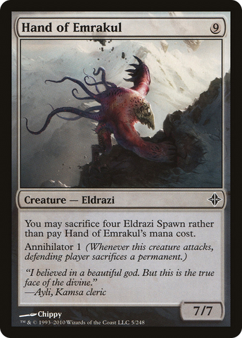 Hand of Emrakul [Rise of the Eldrazi]