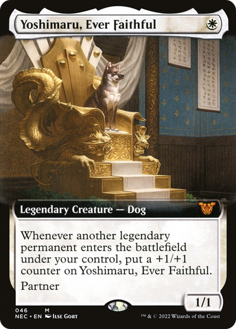Yoshimaru, Ever Faithful (Extended) [Kamigawa: Neon Dynasty Commander]