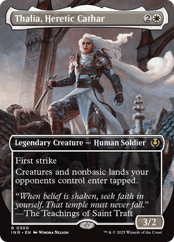Thalia, Heretic Cathar (borderless) [Innistrad Remastered]