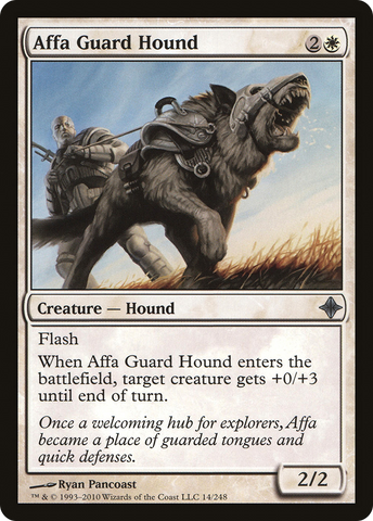 Affa Guard Hound [Rise of the Eldrazi]