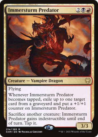 Immersturm Predator [Kaldheim Promo Pack]