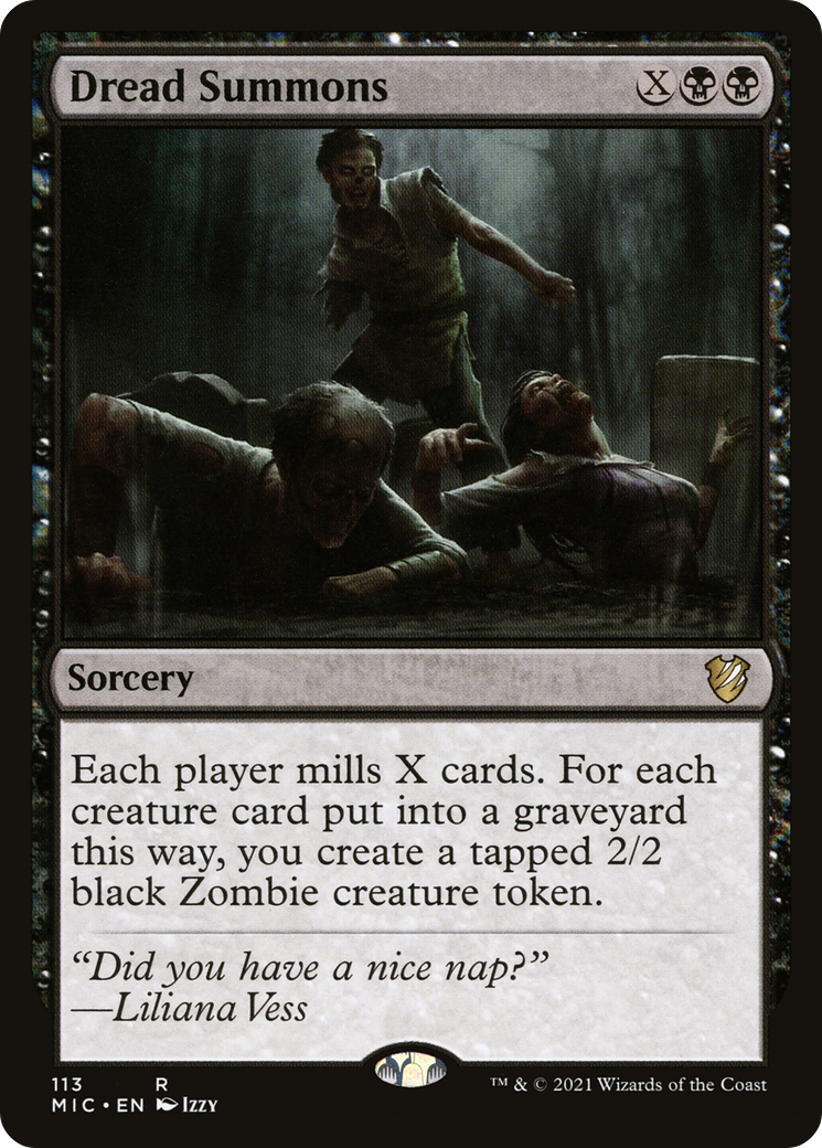 Dread Summons [Innistrad: Midnight Hunt Commander]