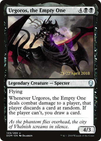 Urgoros, the Empty One  [Dominaria Prerelease Promos]