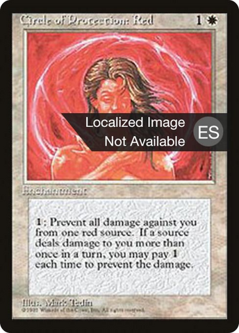 Circle of Protection: Red [Fourth Edition Foreign Black Border]