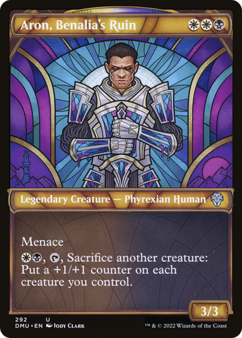 Aron, Benalia's Ruin (Showcase) [Dominaria United]