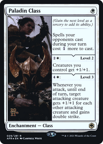 Paladin Class [Dungeons & Dragons: Adventures in the Forgotten Realms Prerelease Promos]