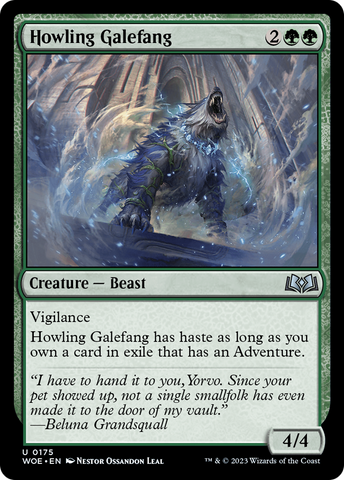 Howling Galefang [Wilds of Eldraine]