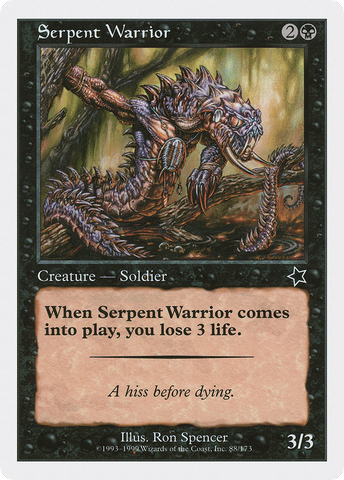 Serpent Warrior [Starter 1999]