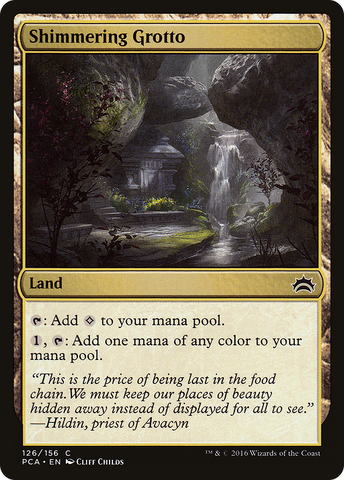 Shimmering Grotto [Planechase Anthology]