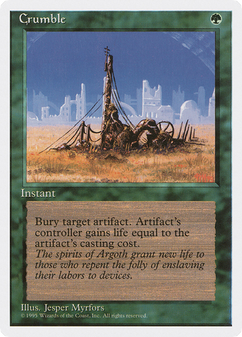 Crumble [Fourth Edition]