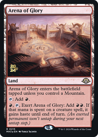 Arena of Glory [Modern Horizons 3 Prerelease Promos]