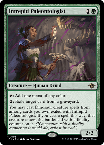 Intrepid Paleontologist [The Lost Caverns of Ixalan]