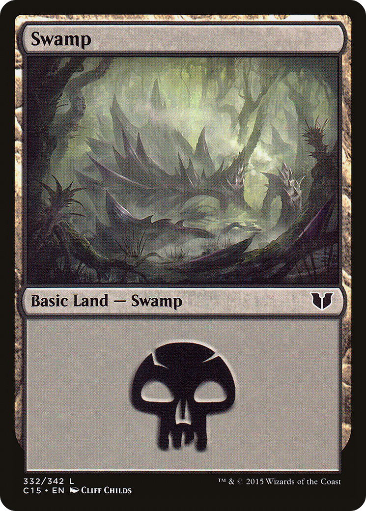 Swamp (332) [Commander 2015]