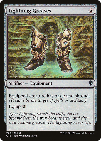 Lightning Greaves [Commander 2016]