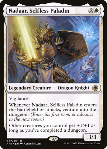 Nadaar, Selfless Paladin [Dungeons & Dragons: Adventures in the Forgotten Realms]