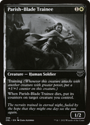 Parish-Blade Trainee [Innistrad: Double Feature]