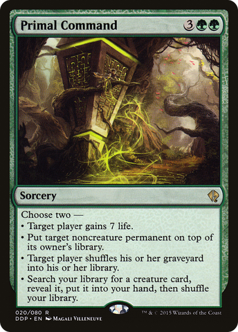 Primal Command [Duel Decks: Zendikar vs. Eldrazi]