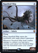 Nautiloid Ship [Commander Legends: Battle for Baldur's Gate Prerelease Promos]