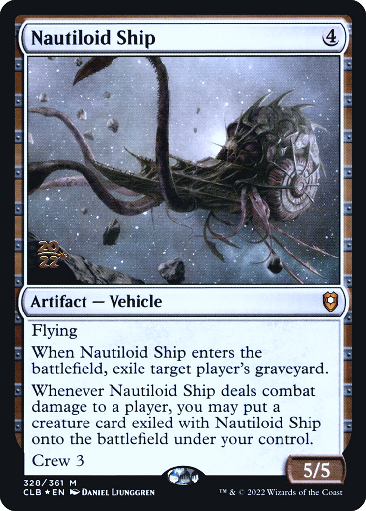 Nautiloid Ship [Commander Legends: Battle for Baldur's Gate Prerelease Promos]