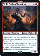 Wyll, Blade of Frontiers [Commander Legends: Battle for Baldur's Gate Prerelease Promos]