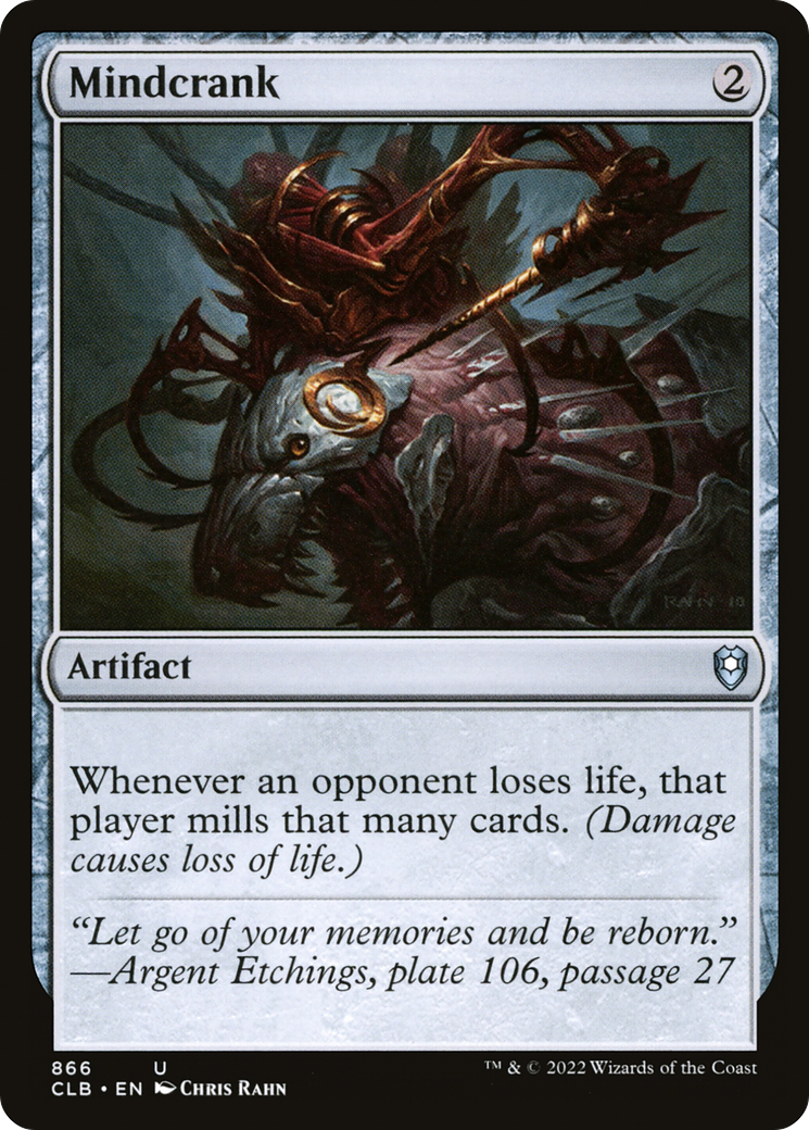 Mindcrank [Commander Legends: Battle for Baldur's Gate]