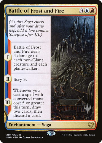 Battle of Frost and Fire [Kaldheim Promo Pack]
