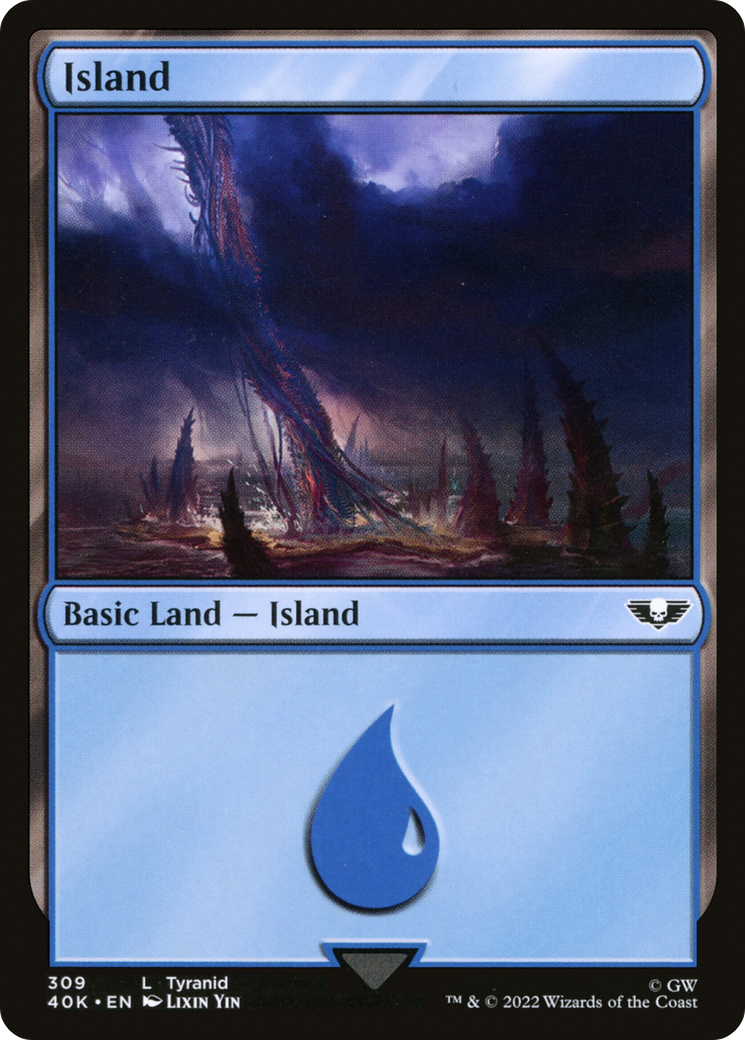Island (309) [Universes Beyond: Warhammer 40,000]