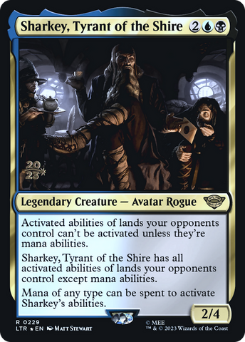 Sharkey, Tyrant of the Shire [The Lord of the Rings: Tales of Middle-Earth Prerelease Promos]