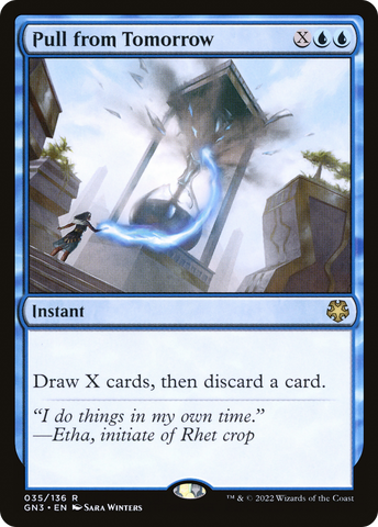 Pull from Tomorrow [Game Night: Free-for-All]