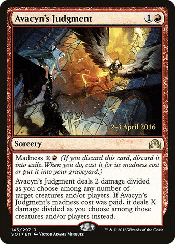 Avacyn's Judgment [Shadows over Innistrad Prerelease Promos]