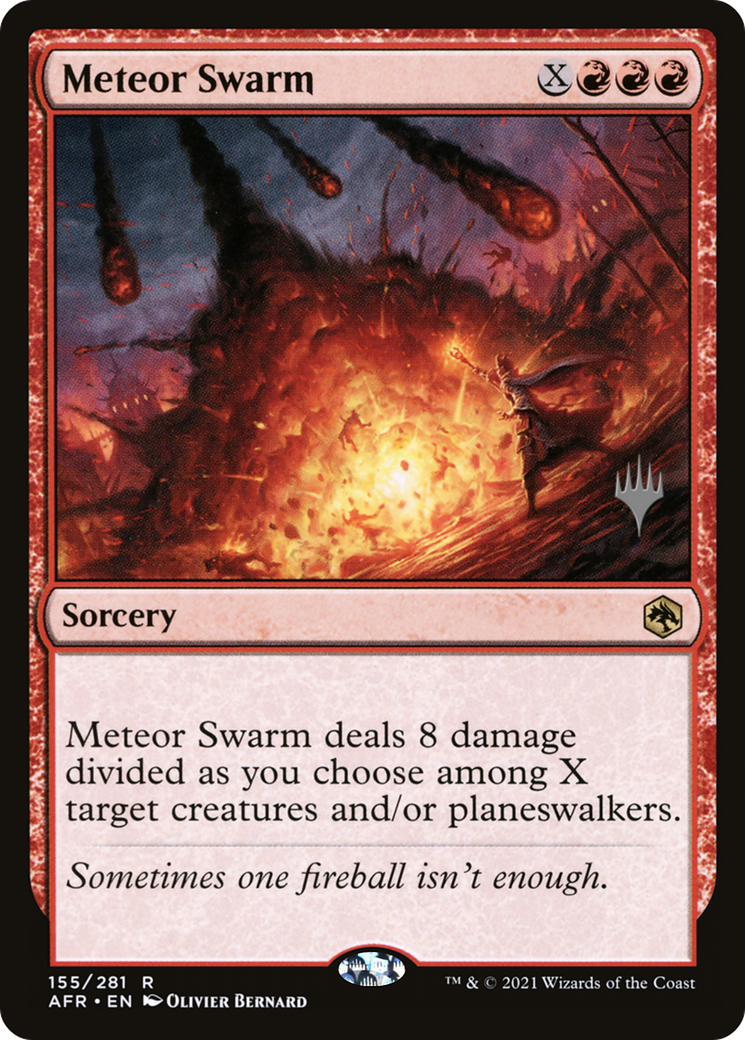 Meteor Swarm (Promo Pack) [Dungeons & Dragons: Adventures in the Forgotten Realms Promos]