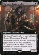 Burakos, Party Leader (Extended Art) [Commander Legends: Battle for Baldur's Gate]