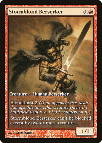 Stormblood Berserker (Extended) [Magic 2012 Promos]