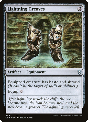 Lightning Greaves [Commander Legends: Battle for Baldur's Gate]