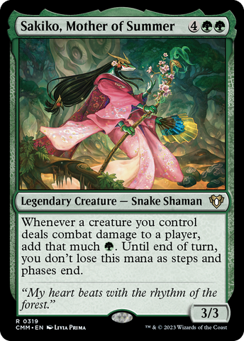Sakiko, Mother of Summer [Commander Masters]