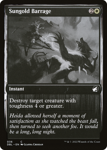 Sungold Barrage [Innistrad: Double Feature]