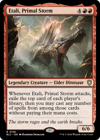Etali, Primal Storm [Bloomburrow Commander]